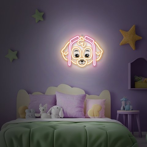 Wiszący neon LED na plexi Psi Patrol - Skye OW-130546
