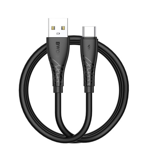 BWOO kabel 27W USB - USB-C BO-X318C 1m czarny BWOO kabel 27W USB - USB-C BO-X318C 1m czarny