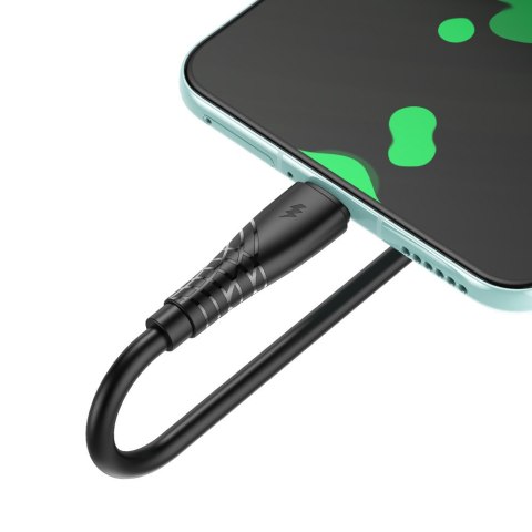 BWOO kabel 27W USB - USB-C BO-X318C 1m czarny BWOO kabel 27W USB - USB-C BO-X318C 1m czarny