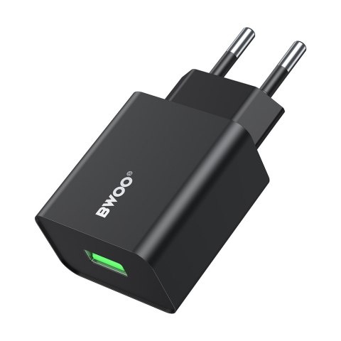 BWOO ładowarka sieciowa CDA249 USB 2,4A czarna