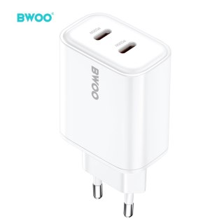 BWOO ładowarka sieciowa PD CDA206 USB-C 35W biały