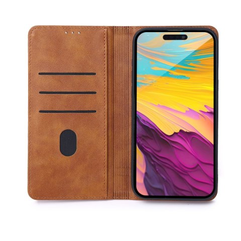 Etui Smart Seam do Samsung Galaxy A16 4G / A16 5G brązowe
