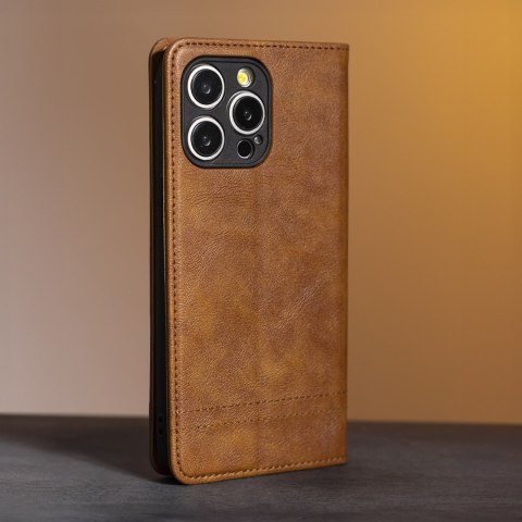 Etui Smart Seam do Samsung Galaxy A16 4G / A16 5G brązowe