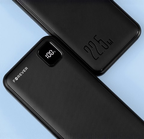 Forever power bank TB-300M PD QC 22,5W 10000 mAh czarny