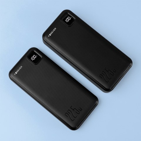 Forever power bank TB-300M PD QC 22,5W 10000 mAh czarny