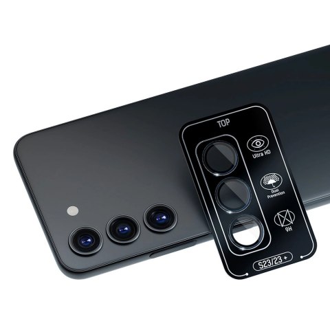 Osłona aparatu 3mk Lens Protection Pro na Samsung Galaxy S23 5G - czarna