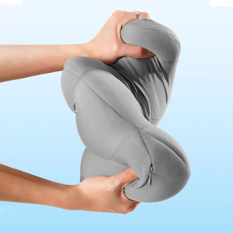 Poduszka samochodowa na zagłówek Baseus ComfortRide - szara