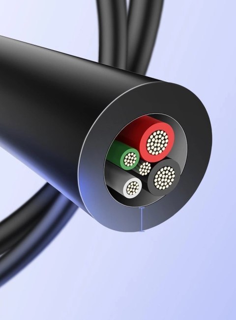 Kabel Ugreen US287 60117 USB-A / USB-C 3A 1.5m - czarny