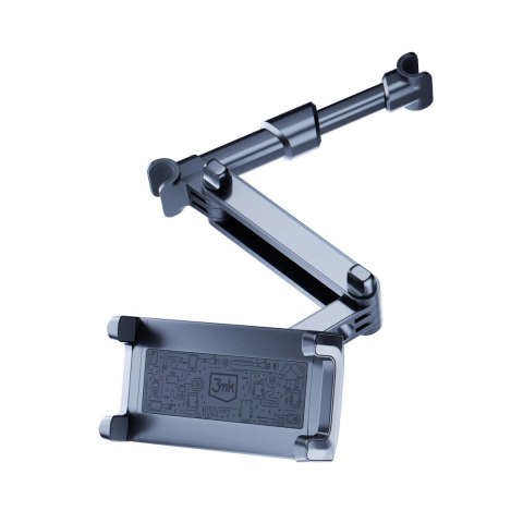 Uchwyt 3mk Single Headrest Holder samochodowy do telefonu na zagłówek pojedynczy - czarny