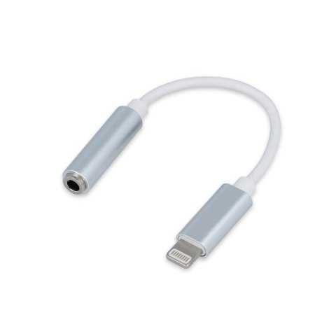 Forever adapter audio jack 3,5mm - Lightning biały Forever adapter audio jack 3,5mm - Lightning biały