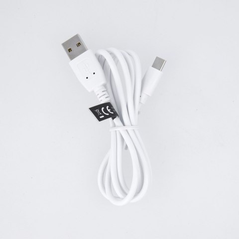 Maxlife kabel USB - USB-C 1,0 m 3A biały Maxlife kabel USB - USB-C 1,0 m 3A biały