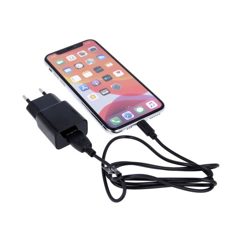 Maxlife ładowarka sieciowa MXTC-01 1x USB 2,1A czarna + kabel microUSB Maxlife ładowarka sieciowa MXTC-01 1x USB 2,1A czarna + kabel microUSB