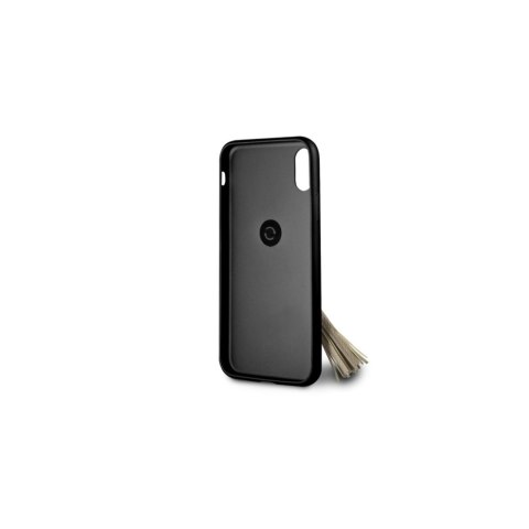 ŻGuess iPhone XR GUHCI61RSSABK czarny hard case Saffiano with ring stand ŻGuess iPhone XR GUHCI61RSSABK czarny hard case Saffiano with ring stand
