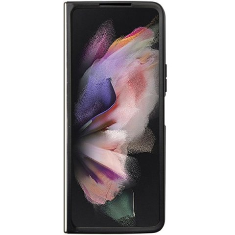 Guess nakładka do Samsung Z Fold5 GUHCZFD5HGGSHK czarna PU/TPU Glitter Script