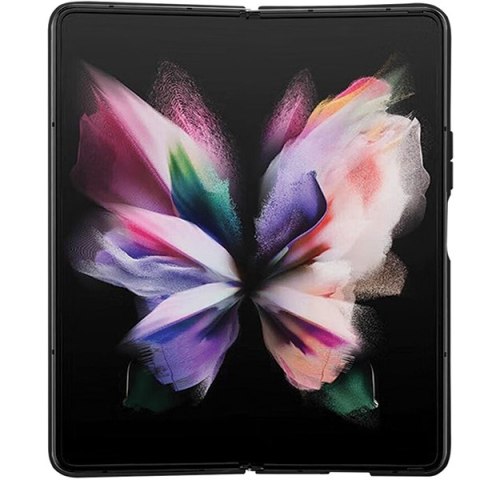 Guess nakładka do Samsung Z Fold5 GUHCZFD5HGGSHK czarna PU/TPU Glitter Script