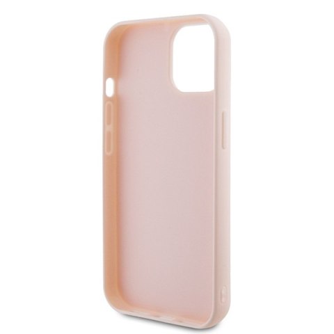 Karl Lagerfeld nakładka do iPhone 15 6,1" KLHCP15S3DMBKCP różowa HC 3D Logo Glitter Karl Lagerfeld nakładka do iPhone 15 6,1" KLHCP15S3DMBKCP różowa HC 3D Logo Glitter