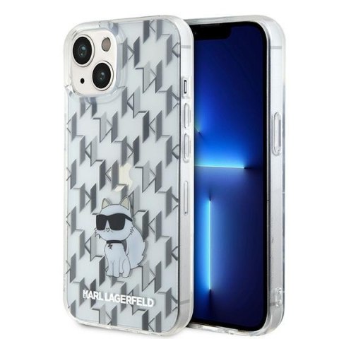 Karl Lagerfeld nakładka do iPhone 15 6,1" KLHCP15SHNCMKLT transparentna HC IML C Monogram