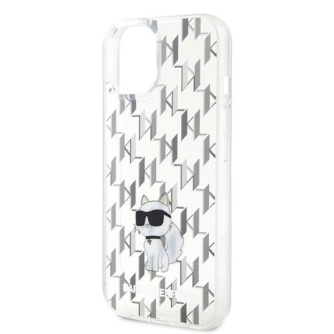 Karl Lagerfeld nakładka do iPhone 15 6,1" KLHCP15SHNCMKLT transparentna HC IML C Monogram