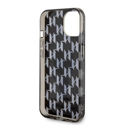 Karl Lagerfeld nakładka do iPhone 15 6,1" KLHCP15SHNKMKLK czarna HC IML Ikonik Monogram Karl Lagerfeld nakładka do iPhone 15 6,1" KLHCP15SHNKMKLK czarna HC IML Ikonik Monogram