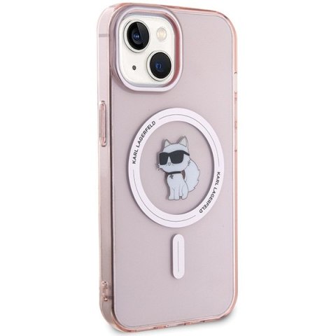 Karl Lagerfeld nakładka do iPhone 15 6,1" KLHMP15SHFCCNOP różowa HC Magsafe IML C Karl Lagerfeld nakładka do iPhone 15 6,1" KLHMP15SHFCCNOP różowa HC Magsafe IML C
