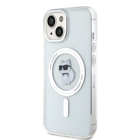 Karl Lagerfeld nakładka do iPhone 15 6,1" KLHMP15SHFCCNOT transparentna HC Magsafe IML C Karl Lagerfeld nakładka do iPhone 15 6,1" KLHMP15SHFCCNOT transparentna HC Magsafe IML C