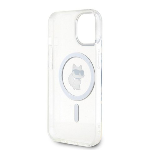 Karl Lagerfeld nakładka do iPhone 15 6,1" KLHMP15SHFCCNOT transparentna HC Magsafe IML C Karl Lagerfeld nakładka do iPhone 15 6,1" KLHMP15SHFCCNOT transparentna HC Magsafe IML C