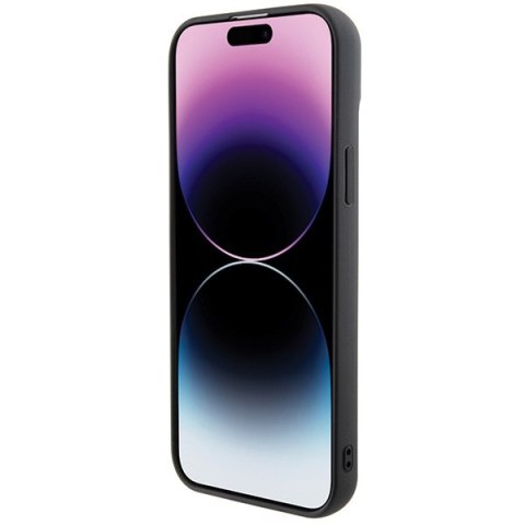 Karl Lagerfeld nakładka do iPhone 15 Plus 6,7" KLHCP15M3DMKRLK czarna HC 3D Multi Logo