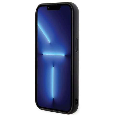Karl Lagerfeld nakładka do iPhone 15 Pro 6,1" KLHCP15L3DMBKCK czarna HC 3D Logo Glitter Karl Lagerfeld nakładka do iPhone 15 Pro 6,1" KLHCP15L3DMBKCK czarna HC 3D Logo Glitter