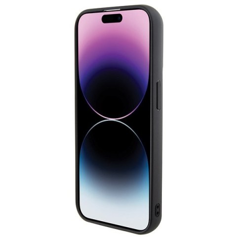 Karl Lagerfeld nakładka do iPhone 15 Pro 6,1" KLHCP15L3DMKRLK czarna HC 3D Multi Logo Karl Lagerfeld nakładka do iPhone 15 Pro 6,1" KLHCP15L3DMKRLK czarna HC 3D Multi Logo