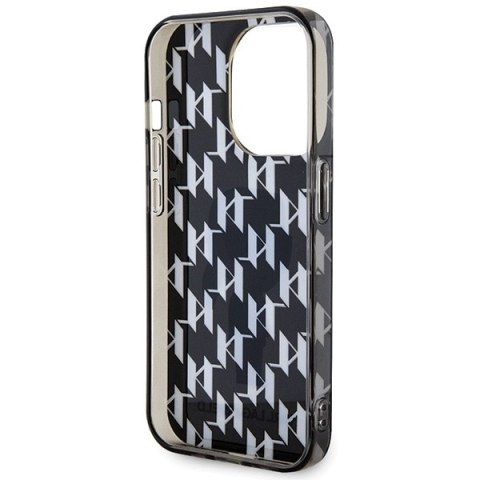 Karl Lagerfeld nakładka do iPhone 15 Pro 6,1" KLHCP15LHNKMKLK czarna HC IML Ikonik Monogram Karl Lagerfeld nakładka do iPhone 15 Pro 6,1" KLHCP15LHNKMKLK czarna HC IML Ikonik Monogram