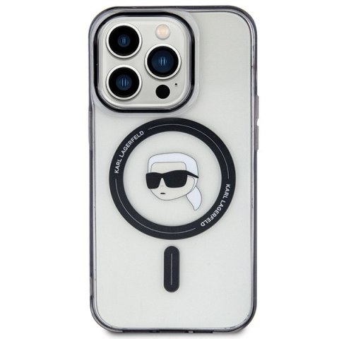 Karl Lagerfeld nakładka do iPhone 15 Pro 6,1" KLHMP15LHKHNOTK transparentna HC Magsafe IML KH Karl Lagerfeld nakładka do iPhone 15 Pro 6,1" KLHMP15LHKHNOTK transparentna HC Magsafe IML KH