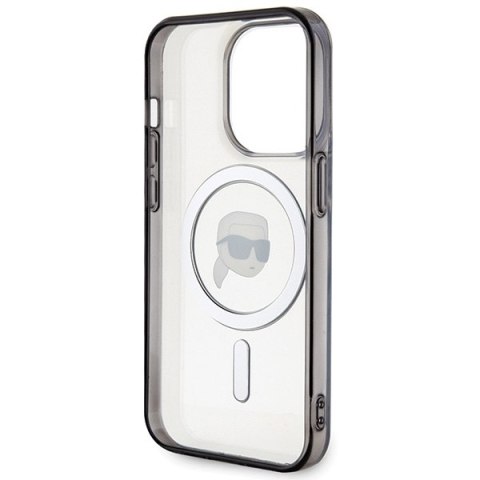 Karl Lagerfeld nakładka do iPhone 15 Pro 6,1" KLHMP15LHKHNOTK transparentna HC Magsafe IML KH Karl Lagerfeld nakładka do iPhone 15 Pro 6,1" KLHMP15LHKHNOTK transparentna HC Magsafe IML KH