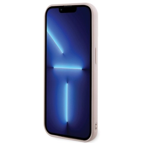 Karl Lagerfeld nakładka do iPhone 15 Pro Max 6,7" KLHCP15X3DMBKCP różowa HC 3D Logo Glitter Karl Lagerfeld nakładka do iPhone 15 Pro Max 6,7" KLHCP15X3DMBKCP różowa HC 3D Logo Glitter