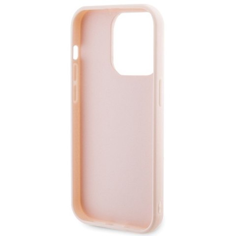 Karl Lagerfeld nakładka do iPhone 15 Pro Max 6,7" KLHCP15X3DMBKCP różowa HC 3D Logo Glitter Karl Lagerfeld nakładka do iPhone 15 Pro Max 6,7" KLHCP15X3DMBKCP różowa HC 3D Logo Glitter