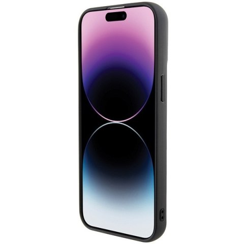 Karl Lagerfeld nakładka do iPhone 15 Pro Max 6,7" KLHCP15X3DMKRLK czarna HC 3D Multi Logo Karl Lagerfeld nakładka do iPhone 15 Pro Max 6,7" KLHCP15X3DMKRLK czarna HC 3D Multi Logo
