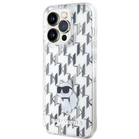 Karl Lagerfeld nakładka do iPhone 15 Pro Max 6,7" KLHCP15XHNCMKLT transparentna HC IML C Monogram Karl Lagerfeld nakładka do iPhone 15 Pro Max 6,7" KLHCP15XHNCMKLT transparentna HC IML C Monogram