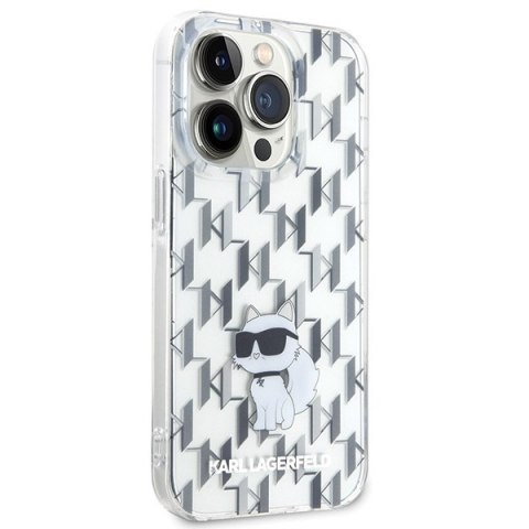 Karl Lagerfeld nakładka do iPhone 15 Pro Max 6,7" KLHCP15XHNCMKLT transparentna HC IML C Monogram Karl Lagerfeld nakładka do iPhone 15 Pro Max 6,7" KLHCP15XHNCMKLT transparentna HC IML C Monogram