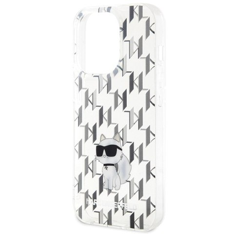Karl Lagerfeld nakładka do iPhone 15 Pro Max 6,7" KLHCP15XHNCMKLT transparentna HC IML C Monogram Karl Lagerfeld nakładka do iPhone 15 Pro Max 6,7" KLHCP15XHNCMKLT transparentna HC IML C Monogram