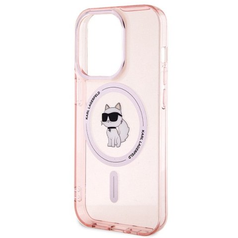 Karl Lagerfeld nakładka do iPhone 15 Pro Max 6,7" KLHMP15XHFCCNOP różowa HC Magsafe IML C Karl Lagerfeld nakładka do iPhone 15 Pro Max 6,7" KLHMP15XHFCCNOP różowa HC Magsafe IML C