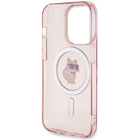 Karl Lagerfeld nakładka do iPhone 15 Pro Max 6,7" KLHMP15XHFCCNOP różowa HC Magsafe IML C Karl Lagerfeld nakładka do iPhone 15 Pro Max 6,7" KLHMP15XHFCCNOP różowa HC Magsafe IML C
