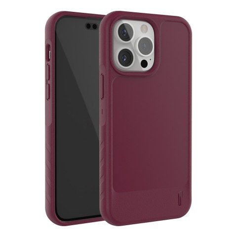 Ugly Rubber nakładka L do iPhone 15 Pro Max 6,7" burgundowa Ugly Rubber nakładka L do iPhone 15 Pro Max 6,7" burgundowa