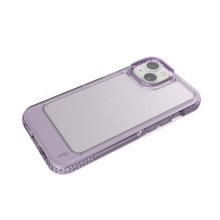 Ugly Rubber nakładka UMODEL do iPhone 15 6,1" clear fioletowa