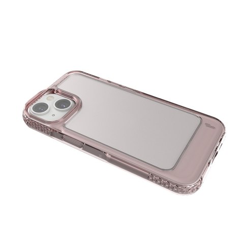 Ugly Rubber nakładka UMODEL do iPhone 15 6,1" clear różowa Ugly Rubber nakładka UMODEL do iPhone 15 6,1" clear różowa