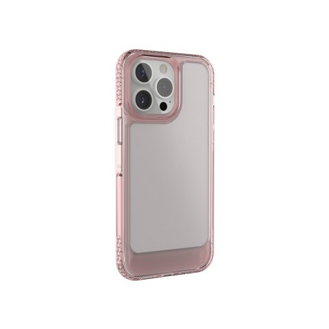 Ugly Rubber nakładka UMODEL do iPhone 15 Pro Max 6,7" clear różowa
