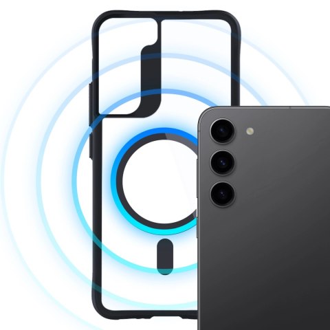 Etui 3mk Satin Armor MagCase na Samsung Galaxy S23 5G - przezroczyste