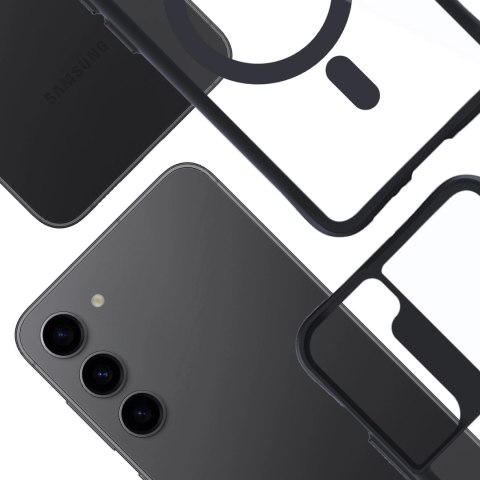 Etui 3mk Satin Armor MagCase na Samsung Galaxy S23 5G - przezroczyste