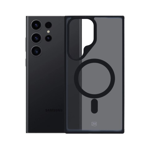 Etui 3mk Smoke MagCase z MagSafe na Samsung Galaxy S23 Ultra - półprzezroczyste