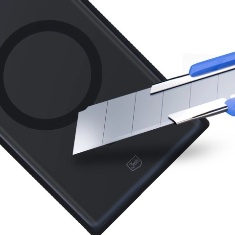 Etui 3mk Smoke MagCase z MagSafe na Samsung Galaxy S23 Ultra - półprzezroczyste