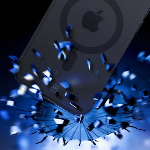 Etui 3mk Smoke MagCase z MagSafe na iPhone 15 Pro Max - półprzezroczyste