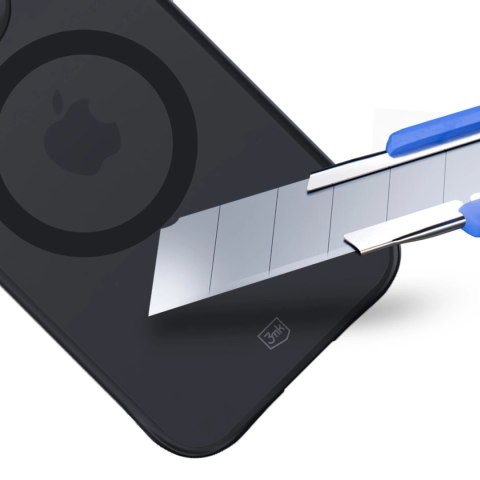 Etui 3mk Smoke MagCase z MagSafe na iPhone 15 Pro Max - półprzezroczyste